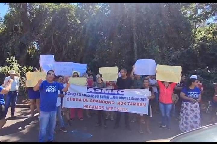 MANIFESTAÇÃO POR MELHORIA NOS BAIRROS MÔNACO E CATUAI