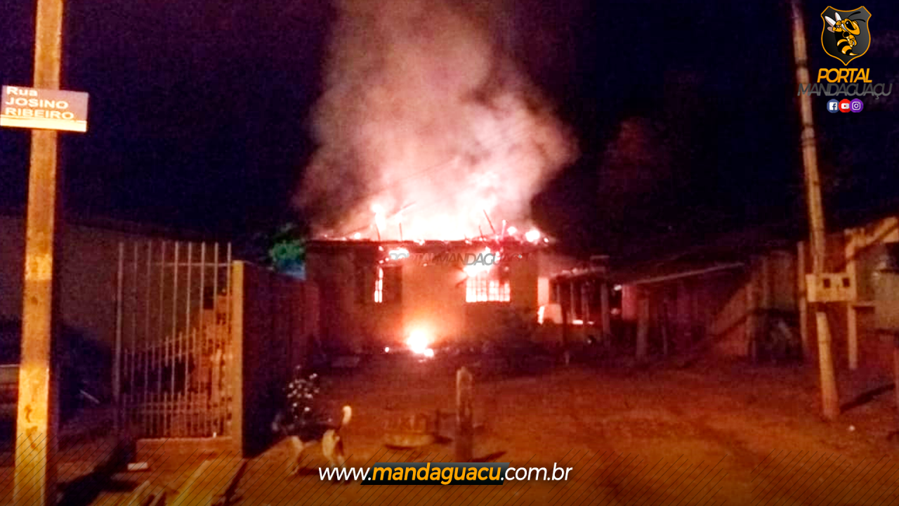 Família de Pulinópolis pede ajuda após residência ser consumida pelo fogo