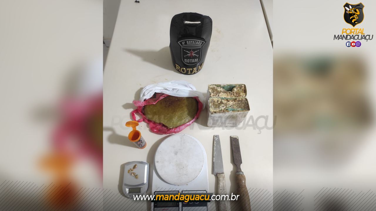 Homens são presos pela Rotam por tráfico de drogas em Mandaguaçu