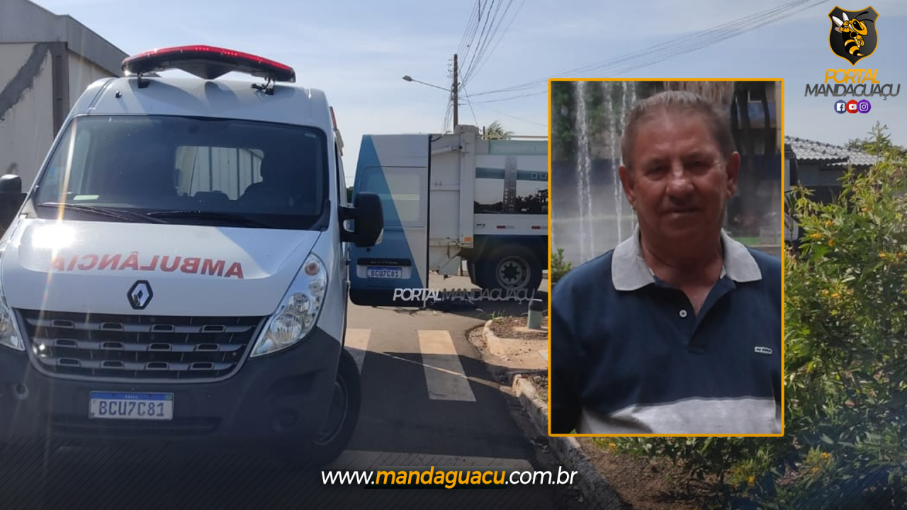 Idoso morre em acidente entre bicicleta e caminhão em Ourizona