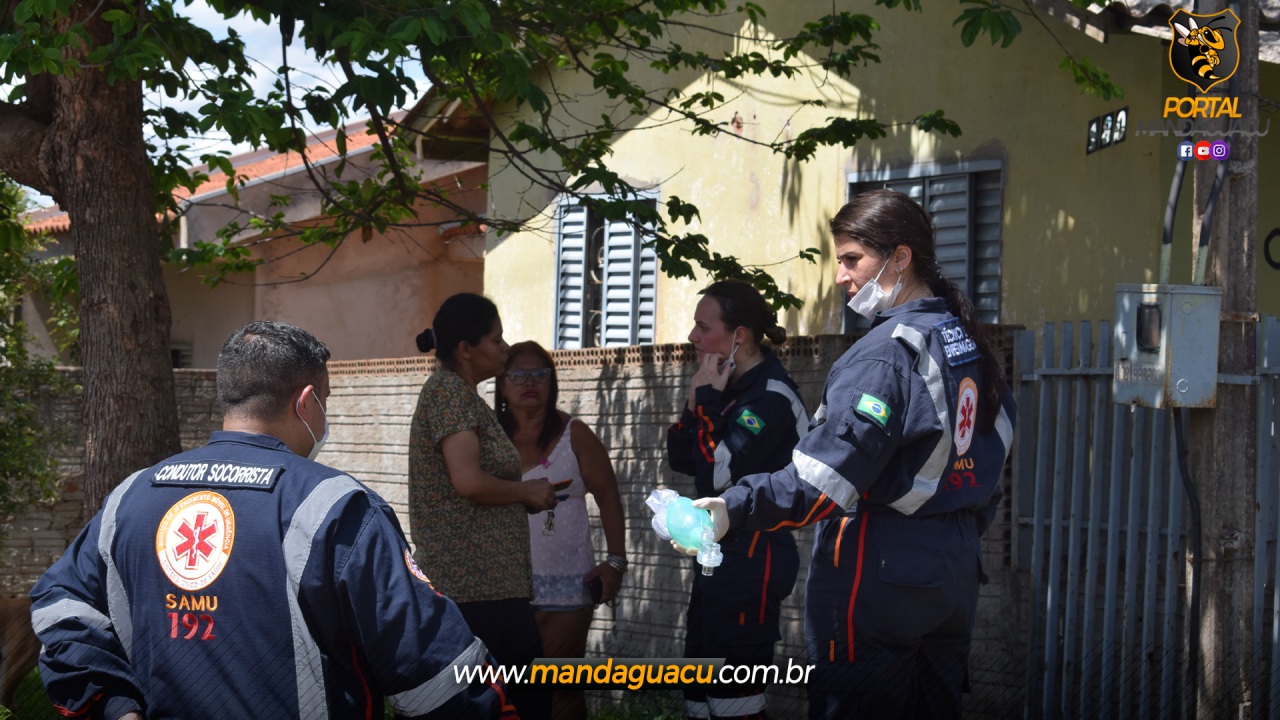 Recém nascido entra em parada cardiorrespiratória e mobiliza diversos socorristas