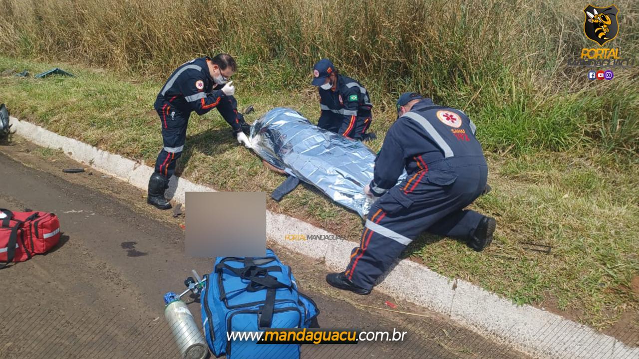 Tragédia na BR-376: Condutor perde controle, não usa cinto de segurança e é ejetado do veículo