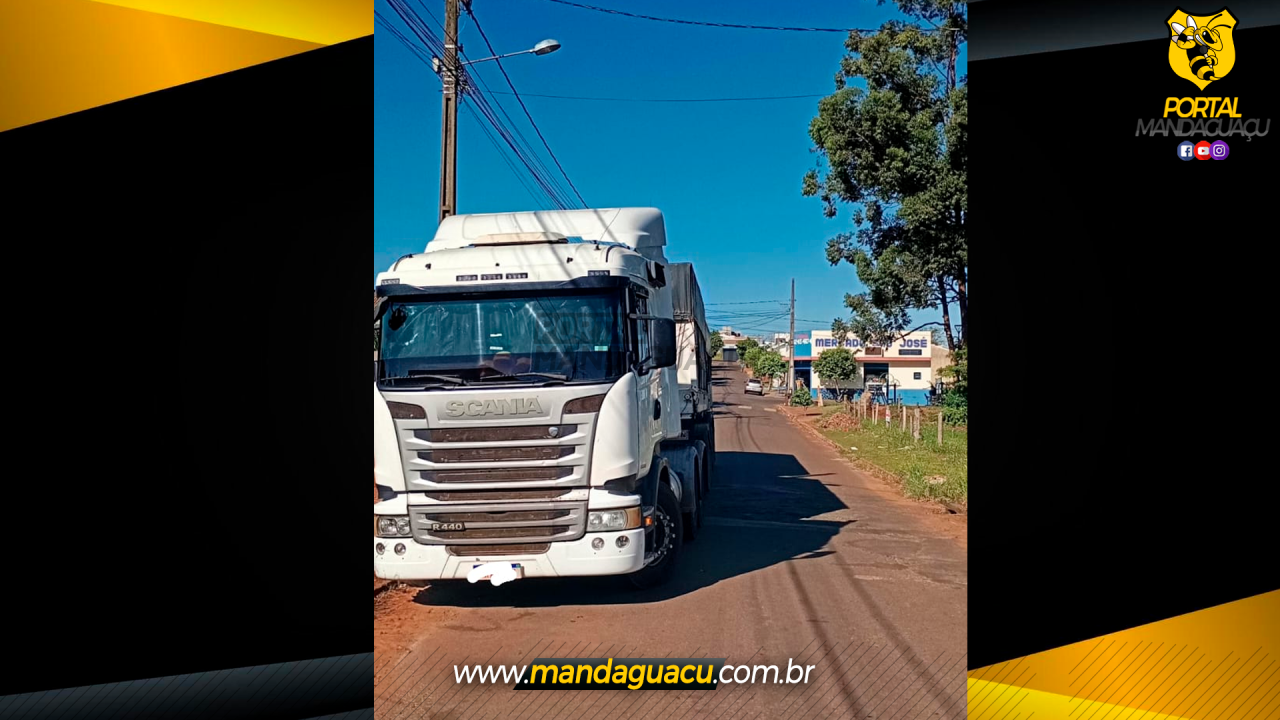 Roubo de Módulo de Caminhão em Mandaguaçu na Madrugada desta Terça-feira